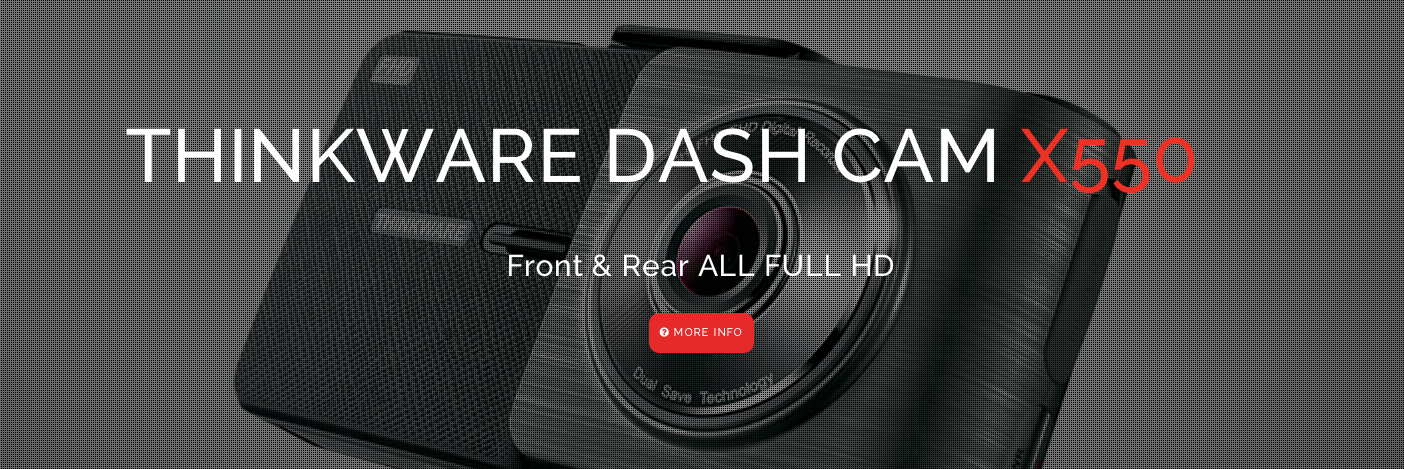 ThinkWare Dash Cam X550